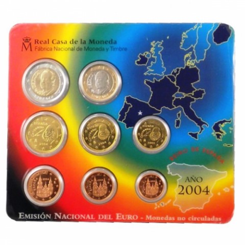 2004. Cartera euros España