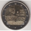 2018. 2 Euros Luxemburgo "Constitución"