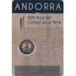 2019. 2 Euros Andorra "Consell Terra"