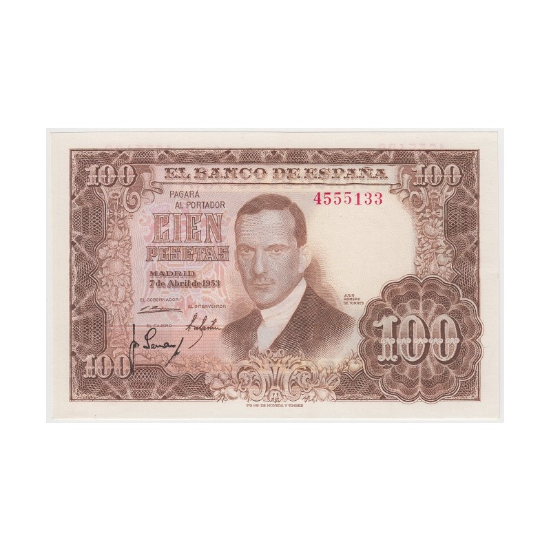 1953. 100 Ptas Julio Romero de Torres