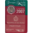 2007. 2 Euros San Marino "Garibaldi"