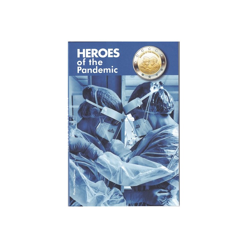 2021. 2 euros Malta "Heroes Pandemia"