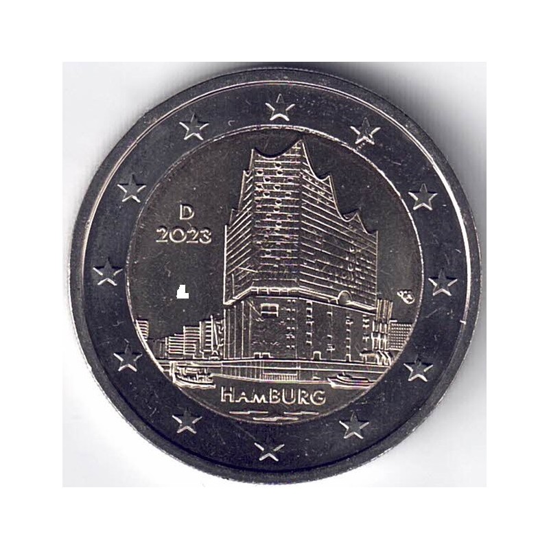 2023. 2 Euros Alemania "Hamburgo"