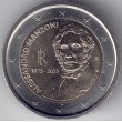 2023. 2 Euros Italia. Manzoni