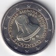 2009. 2 Euros Eslovaquia "Revolución terciopelo"