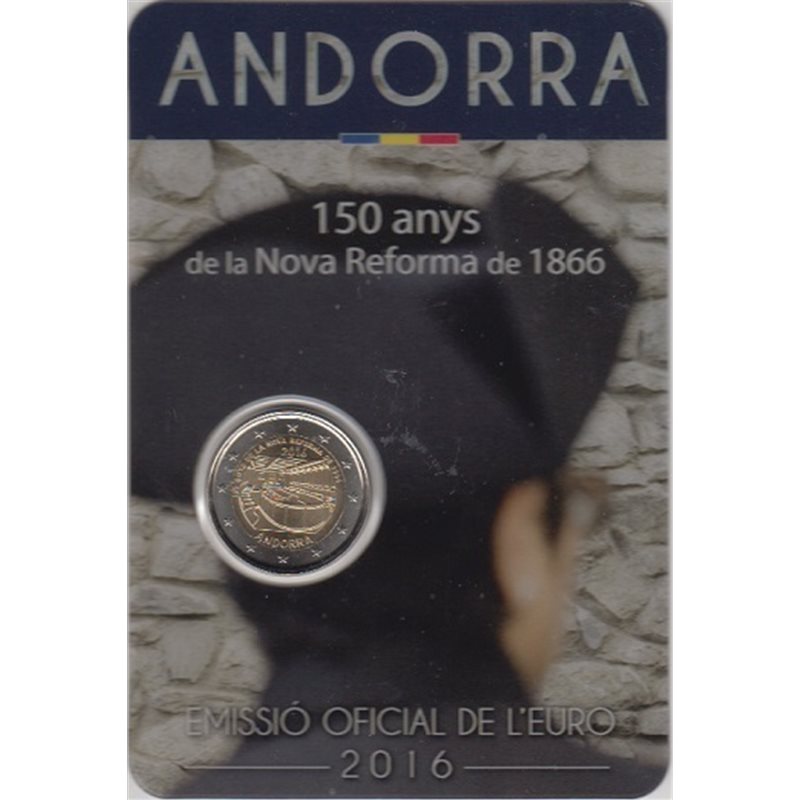 2016. 2 Euros Andorra "Reforma"