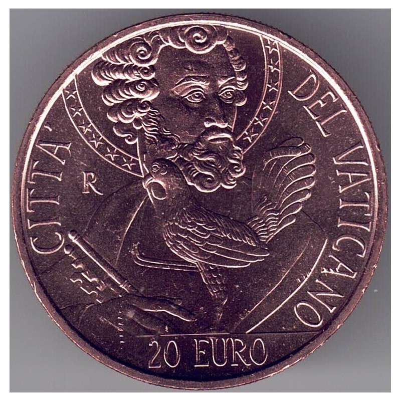 2024. 20 euros Vaticano