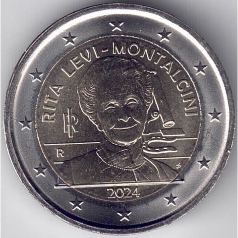 2024. 2 euros Italia. Montalcini