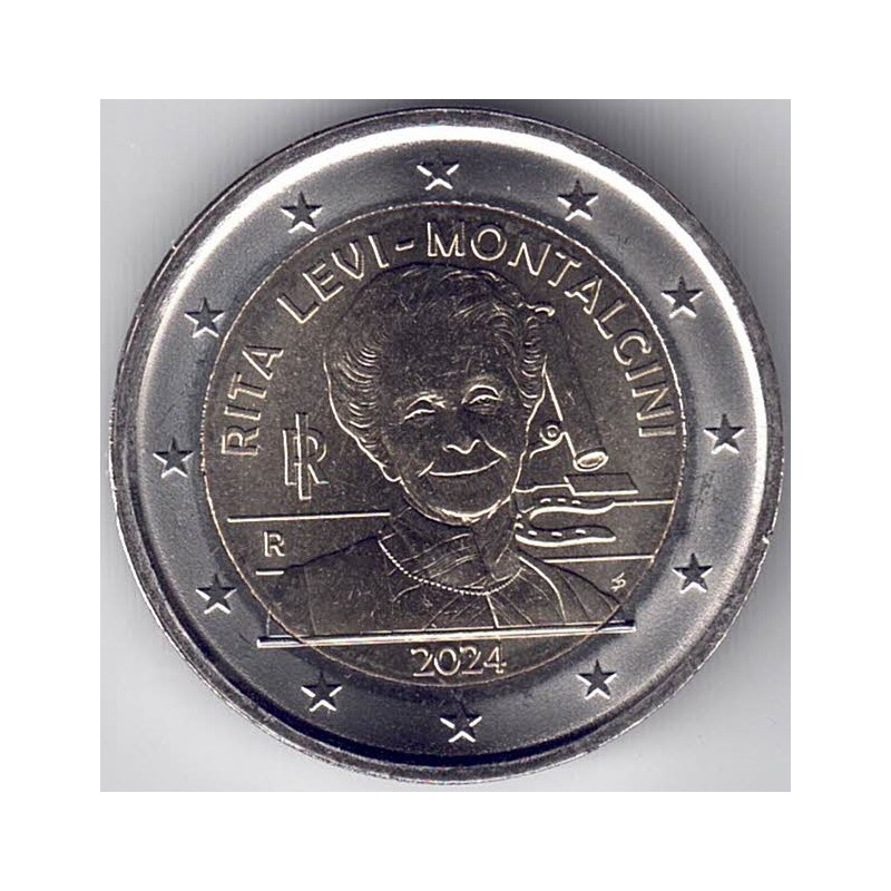 2024. 2 euros Italia. Montalcini