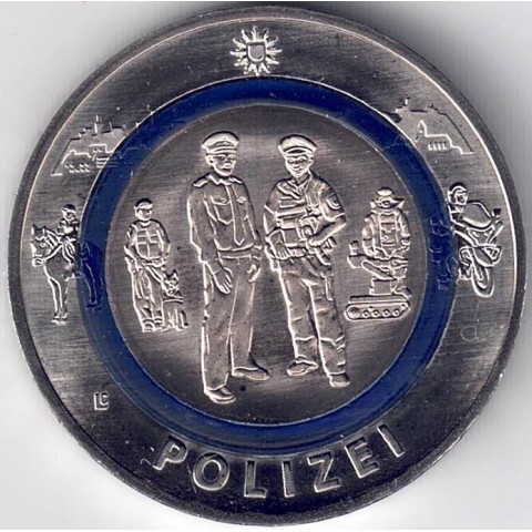 2024. 10 Euros Alemania. Policia