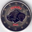 2015. 2 Euros España "Altamira" color