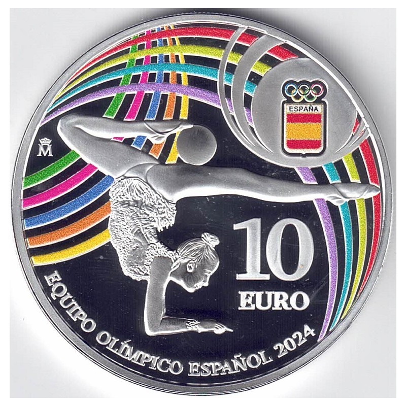 2024. Equipo Olimpico Español. 10 euros