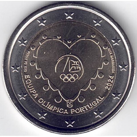 2024. 2 Euros Portugal. Equipo Olimpico