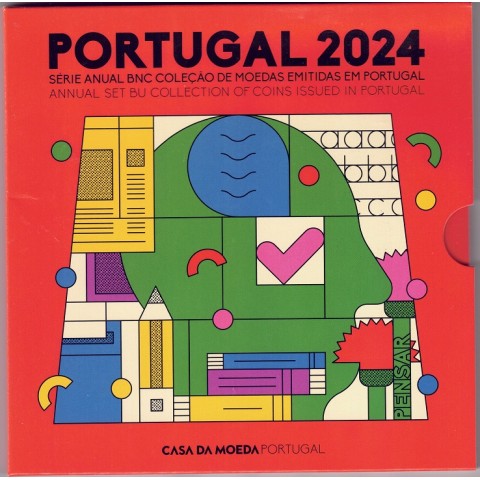 2024. Cartera euros Portugal