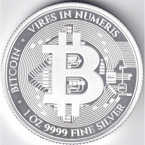 2024. Onza Niue. Bitcoin