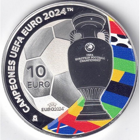 2024. Campeones Eurocopa. 10 euros