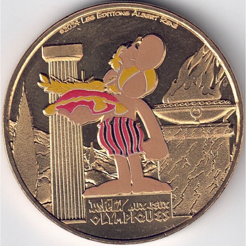 2024. Medalla Francia Asterix