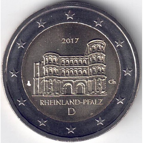 2017. 2 Euros Alemania "Renania Palatinado"