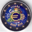 2012. 2 Euros España "X Aniversario" color