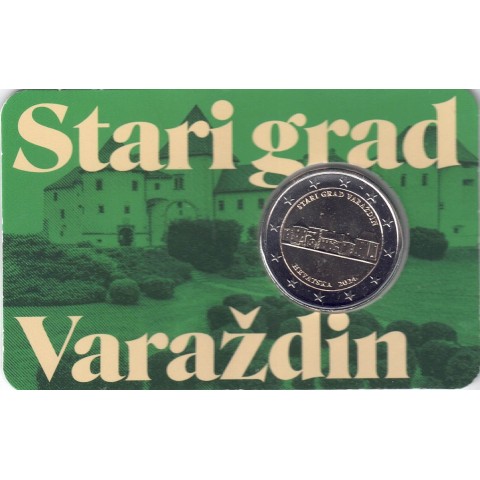 2024. 2 Euros Croacia. Varazdin