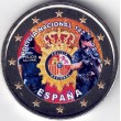 2024. 2 Euros España. Policia color modelo 6