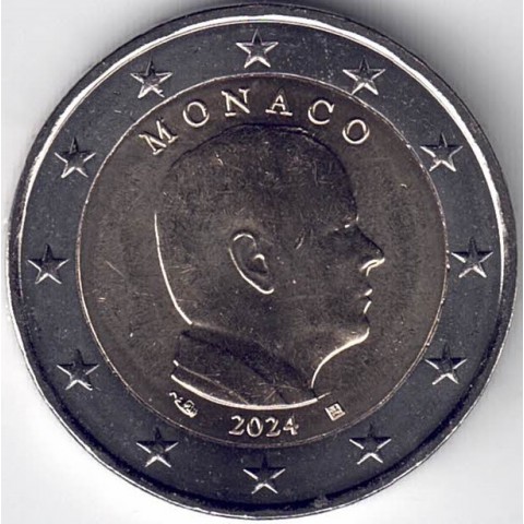 2024. 2 Euros Monaco. Alberto