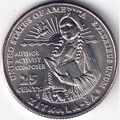 2024. Woman Quarter. Zitkala-Sa D