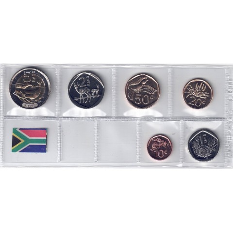 2024. Tira monedas Sudafrica