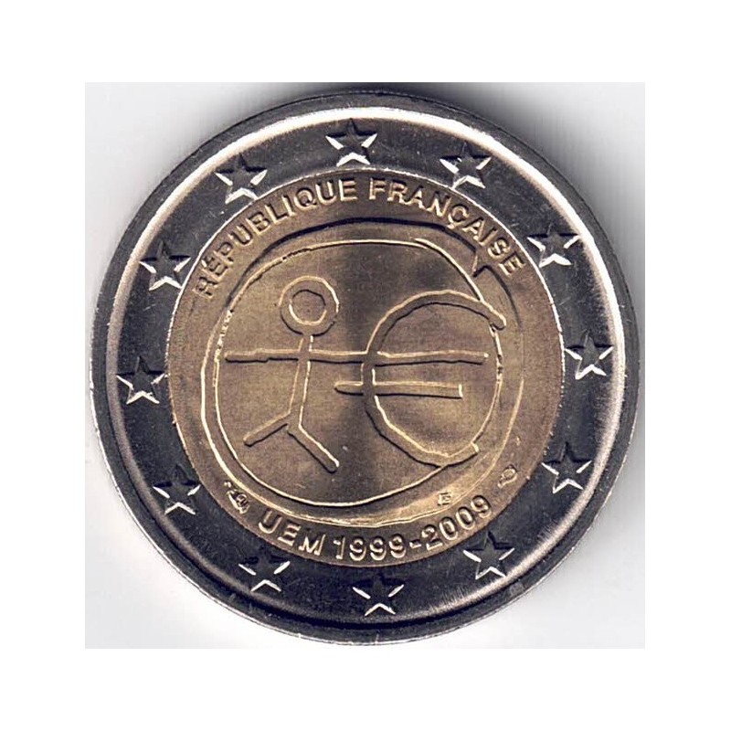 2009. 2 Euros Francia "EMU"