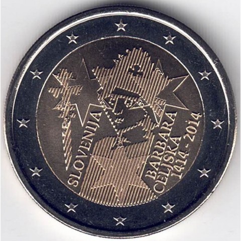 2014. 2 Euros Eslovenia "Celje"