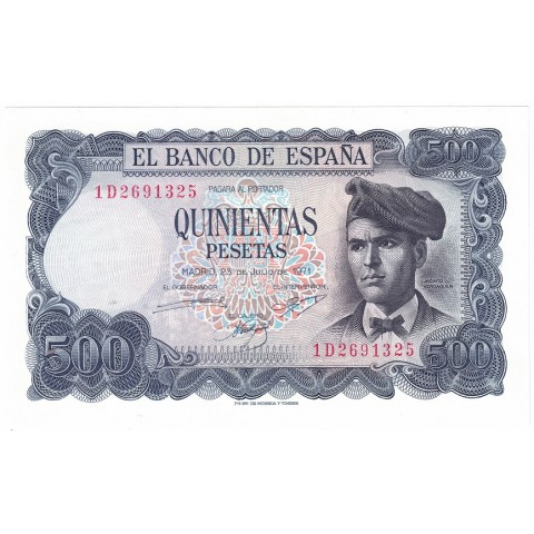 1971. 500 Ptas Jacinto Verdaguer